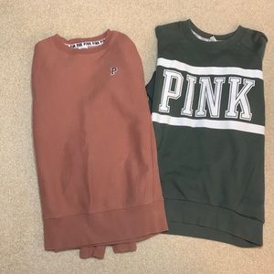 PINK Crewneck Pullover bundle for women